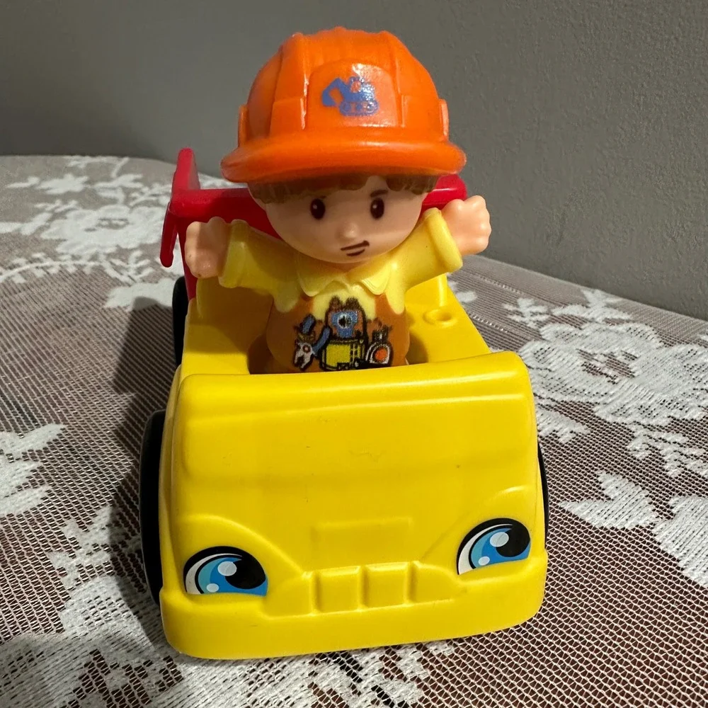 Fisher-Price Little‎ People Dump Truck Construction Vehicle Figure DXB23 2016